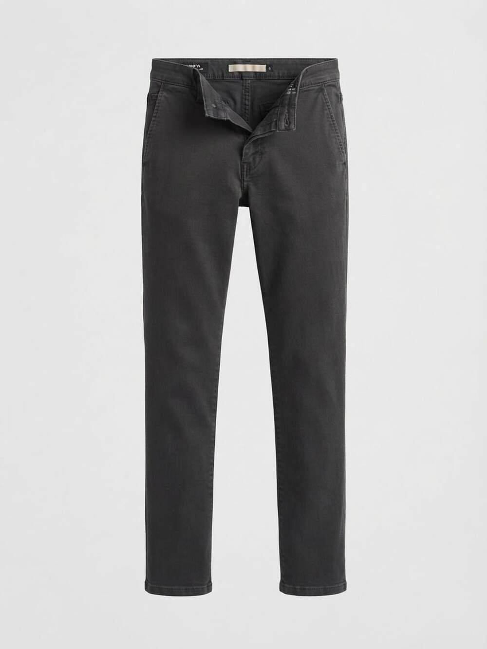 Abercrombie men's straight leg lived in chino dark gray pants jeans . 29x30